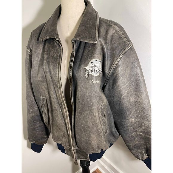 Planet Hollywood Other - Planet Hollywood Paris Leather Jacket